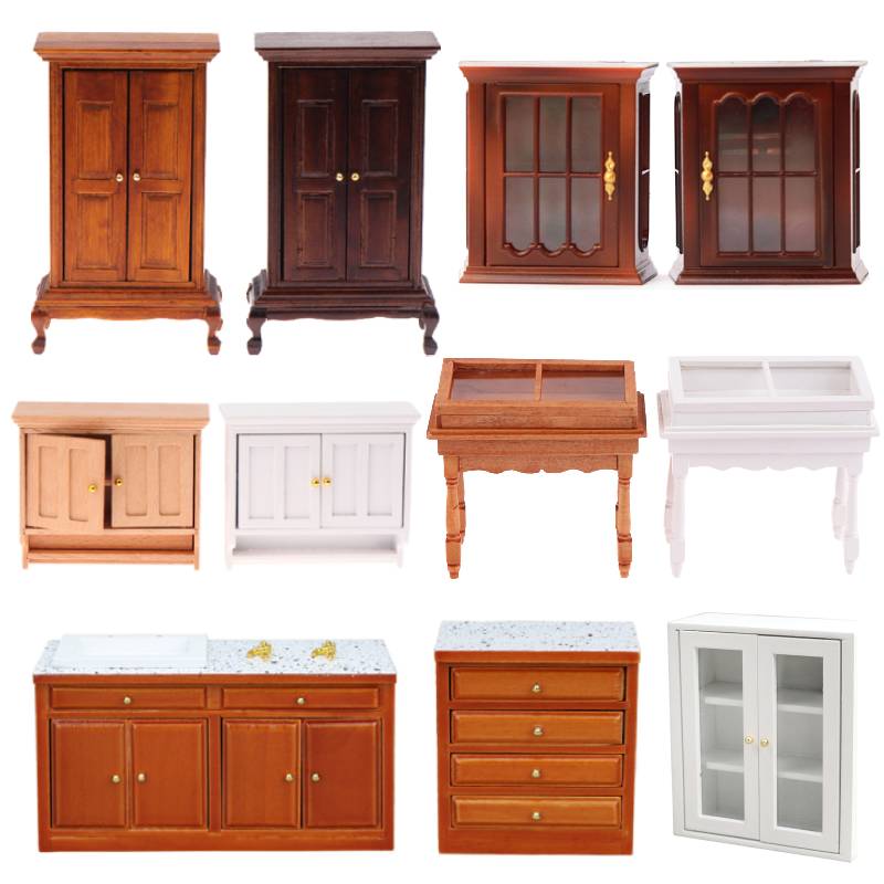 Sports Equipment Locker - Armario blanco en miniatura para casa