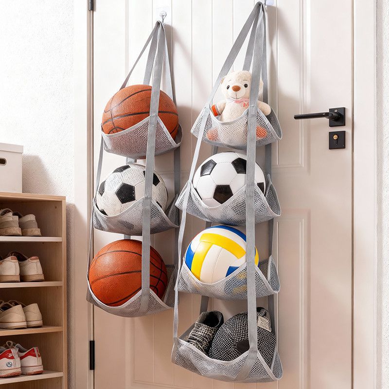 Sports Equipment Garage Organizer - Bolsa de Almacenamiento de Pelotas para