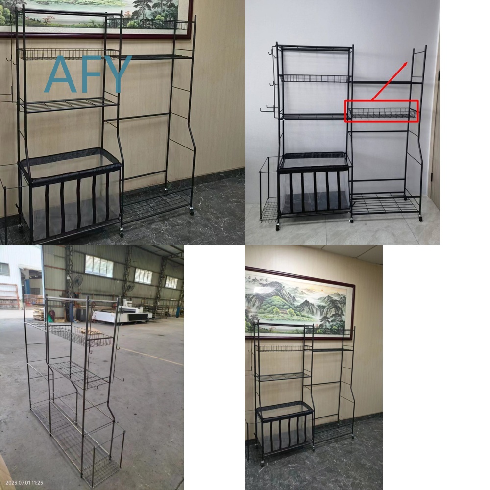 Sports Equipment Garage Organizer - Estante de Almacenamiento para Pelotas de