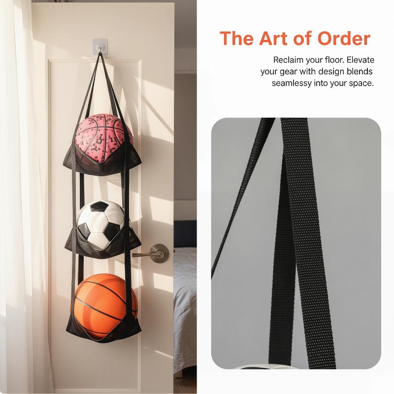Bolsa de malla para almacenami - Sports Equipment Garage Organizer reseña y precio