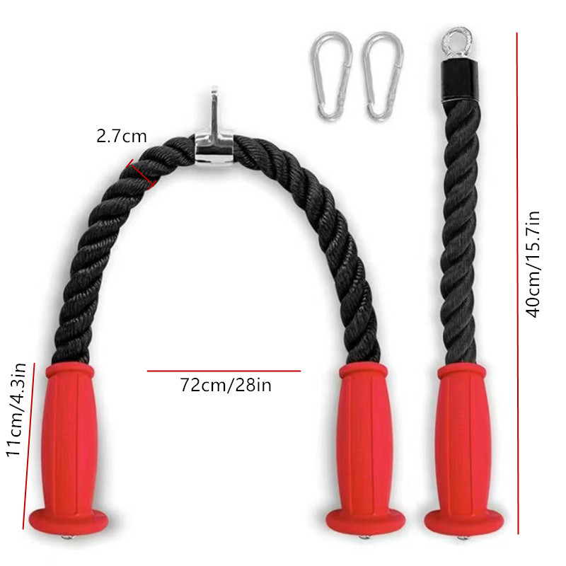 Cuerdas ergonómicas para tríce - Sports Equipment Meaning reseña y precio