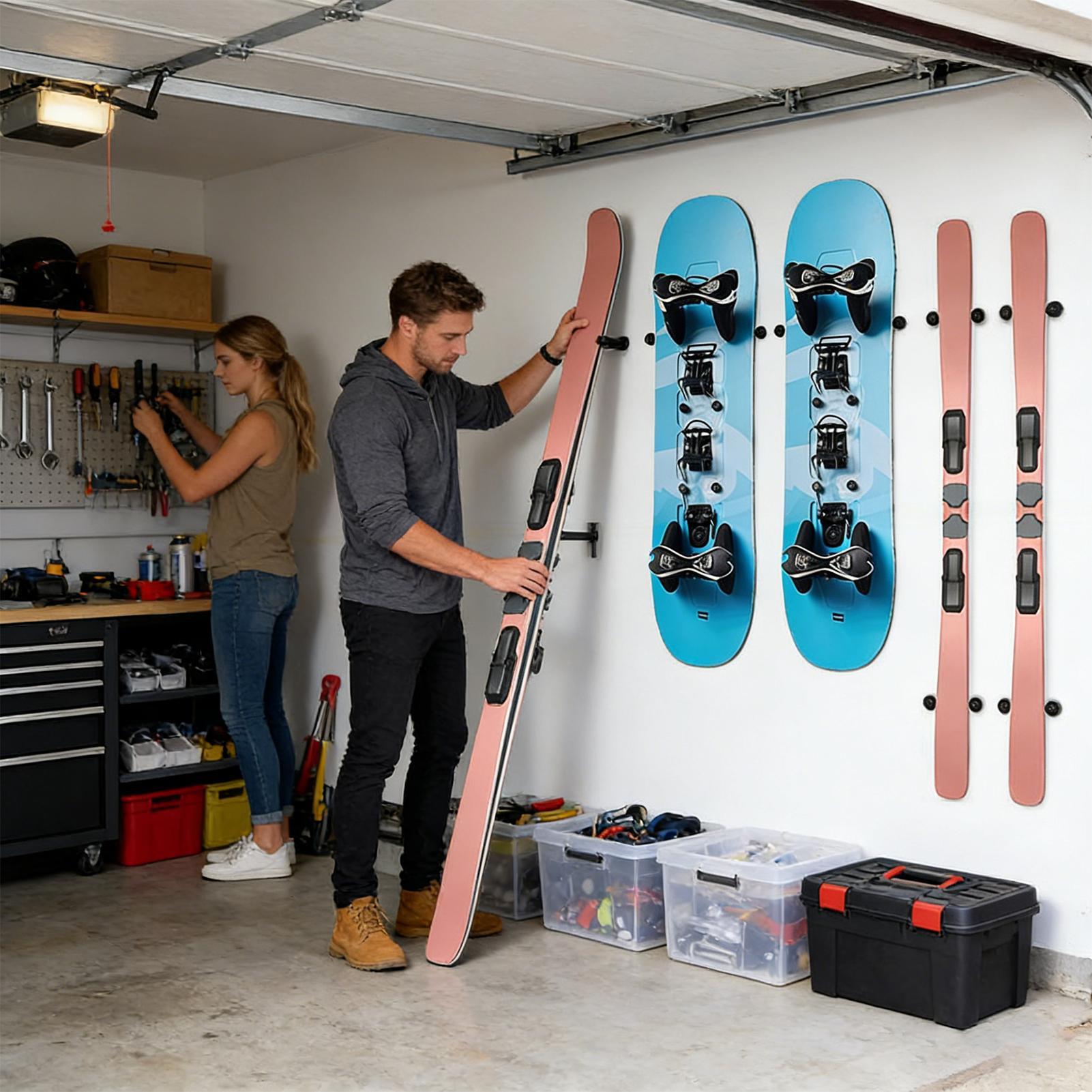 Soporte de pared para Snowboar - Sports Equipment Store reseña y precio