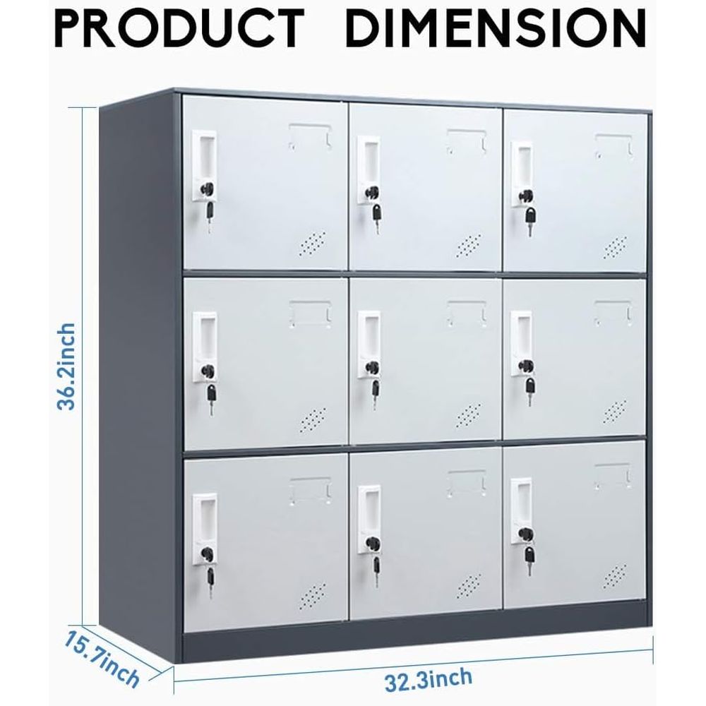 Armario Metálico de Almacenami - Sports Equipment Locker reseña y precio